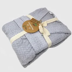 Garnero Arredamenti Accappatoio bagno in cotone taglia S/M Gobi Grigio