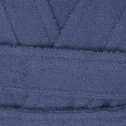 Garnero Arredamenti Accappatoio bagno in microspugna con cappuccio taglia S/M Veneto Blu Online