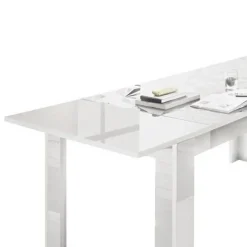 Garnero Arredamenti Allunga 90x48cm bianca per tavolo Marvis e Olimpo 180cm Clearance