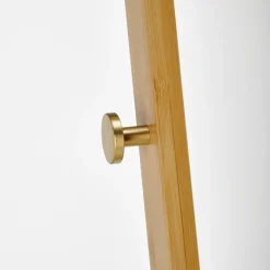 Garnero Arredamenti Appendiabiti da ingresso 68x168h cm rattan bambù rovere Shadow Outlet