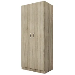 Garnero Arredamenti Armadio 80x191h cm 2 ante design sonoma Leopardi Rovere Online