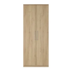 Garnero Arredamenti Armadio 81x199h cm 2 ante moderno Dogliani Rovere Hot