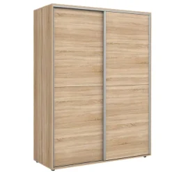 Garnero Arredamenti Armadio 150x200h cm 2 ante scorrevoli moderno Roma Rovere Best