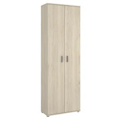 Garnero Arredamenti Armadio 61x190h cm due ante con ripiani multiuso legno Ander Discount