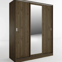 Garnero Arredamenti Armadio 150x191h cm scorrevole con specchio Collodi Noce Hot