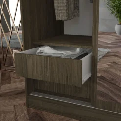 Garnero Arredamenti Armadio 150x191h cm scorrevole con specchio Collodi Noce Hot