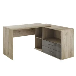 Garnero Arredamenti Arredo ufficio completo moderno rovere antracite lucido Time 22 Hot