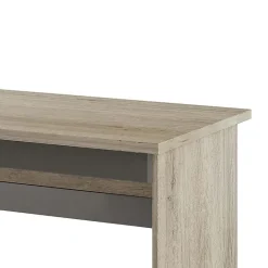 Garnero Arredamenti Arredo ufficio completo rovere bianco lucido antracite lucido Time 4 New