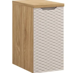 Garnero Arredamenti Base bagno sospesa 30x60h cm 1 anta beige rovere Swim Beige - Rovere Discount