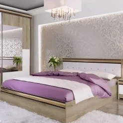 Garnero Arredamenti Camera da letto completa rovere sonoma bianco opaco Riga Sale