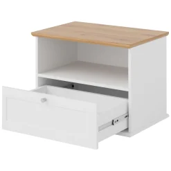 Garnero Arredamenti Camera da letto completa matrimoniale bianco rovere Relaxio Sale