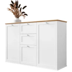 Garnero Arredamenti Camera da letto completa matrimoniale bianco rovere Relaxio Sale