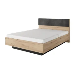 Garnero Arredamenti Camera da letto completa matrimoniale moderna rovere antracite Rubik Hot