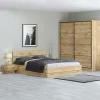 Garnero Arredamenti Camera da letto completa matrimoniale moderna quercia Tamika Online