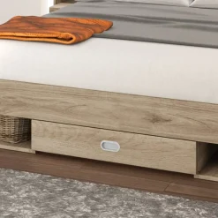 Garnero Arredamenti Camera da letto moderna completa matrimoniale rovere sonoma Danubio Hot