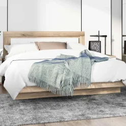 Garnero Arredamenti Camera letto completa matrimoniale rovere sonoma bianco lucido Panama Sale