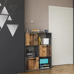 Garnero Arredamenti Cameretta completa singola grafite rovere rustico Fada Hot