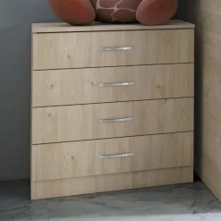 Garnero Arredamenti Cameretta 275x161cm 2 letti a castello completa rovere Lorenzo Gihome® Hot