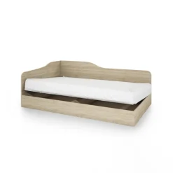 Garnero Arredamenti Cameretta per bambini completa 1 letto reversibile rovere blu petrolio Alex Gihome® Hot