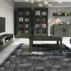 Garnero Arredamenti Cassettiera 88x88h cm 4 cassetti verde Provenza Discount