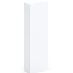 Garnero Arredamenti Colonna a terra 55x186h cm 1 anta reversibile Sunset Bianco Lucido