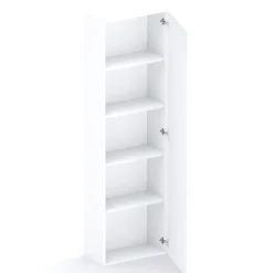 Garnero Arredamenti Colonna a terra 55x186h cm 1 anta reversibile Sunset Bianco Lucido