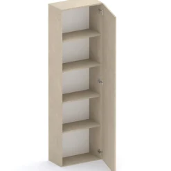 Garnero Arredamenti Colonna a terra 55x186h cm 1 anta reversibile Sunset Tortora