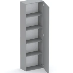 Garnero Arredamenti Colonna a terra 55x186h cm 1 anta reversibile Sunset Grigio scuro Hot