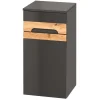 Garnero Arredamenti Colonna bagno sospesa 35x67h cm 1 anta rovere grigio lucido Rabat Sale