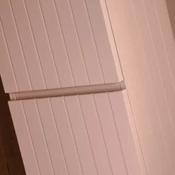 Garnero Arredamenti Colonna bagno sospesa 35x160h cm cannettato 2 ante rosa Autentic Best