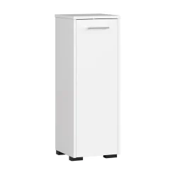 Garnero Arredamenti Colonna bagno 30x85h cm bassa 1 anta bianco Woters Bianco Opaco Best