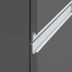 Garnero Arredamenti Colonna frigo dispensa cucina 90x165h cm moderna antracite grigio pietra Gourmet Antracite - Grigio pietra New