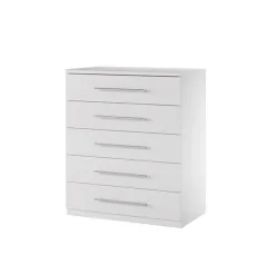 Garnero Arredamenti Comò 70x90h cm con cassetti moderno Dogliani Bianco Frassinato Clearance