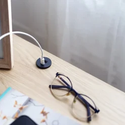 Garnero Arredamenti Comodino 45x46h cm 1 cassetto USB C rovere Noor