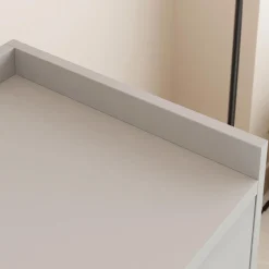 Garnero Arredamenti Consolle ingresso 100x86cm design moderno 2 cassetti bianco Pollon Bianco Opaco Clearance