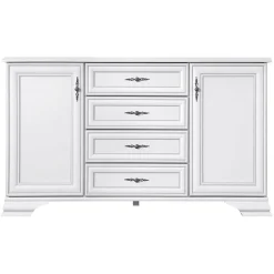 Garnero Arredamenti Credenza 155x90h cm arte povera bianco Angela Outlet