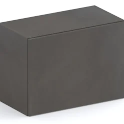 Garnero Arredamenti Cubo da terra 55x40h cm 1 anta reversibile nero Sunset Ossido Best