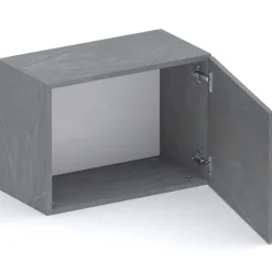 Garnero Arredamenti Cubo da terra 55x40h cm 1 anta reversibile Sunset Antracite Hot