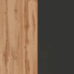 Garnero Arredamenti Cucina 255cm componibile lineare moderna antracite rovere Gourmet Prestige Antracite - Rovere Hot