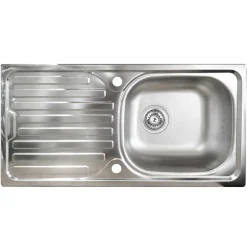 Garnero Arredamenti Cucina 255cm componibile lineare moderna antracite grigio pietra Gourmet Prestige Antracite - Grigio pietra Outlet