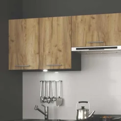 Garnero Arredamenti Cucina 240cm moderna componibile lineare quercia antracite Urban Quercia - Antracite Hot