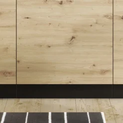 Garnero Arredamenti Cucina moderna componibile 240cm quercia nero Terry New