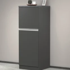 Garnero Arredamenti Dispensa cucina 60x165h cm 4 ripiani antracite grigio pietra Gourmet Antracite - Grigio pietra