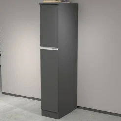 Garnero Arredamenti Dispensa cucina 30x165h cm scorrevole antracite grigio pietra Gourmet Antracite - Grigio pietra Sale