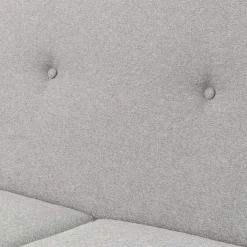 Garnero Arredamenti Divano letto 2 posti 216x87cm con box contenitore grigio Nebbia Online