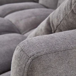 Garnero Arredamenti Divano letto 2 posti 193x58cm grigio acciaio Cassandra Online