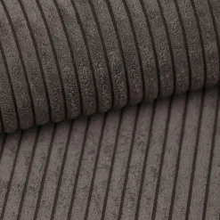 Garnero Arredamenti Divano letto 3 posti 244x95cm velluto a coste marrone Restful Velluto a Coste Poso Marrone Outlet