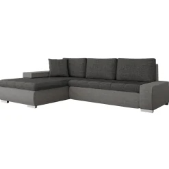 Garnero Arredamenti Divano letto matrimoniale 3 posti 265cm grigio chiaro e scuro Bette Sale