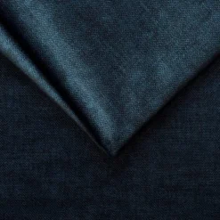 Garnero Arredamenti Divano letto regolabile angolare destro 5 posti 353x214cm tessuto blu Calmora Tessuto Vellutato Vogue Blu Hot