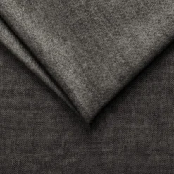 Garnero Arredamenti Divano letto regolabile angolare sinistro 5 posti 353x214cm tessuto grigio scuro Calmora Tessuto Vellutato Vogue Grigio Scuro Outlet